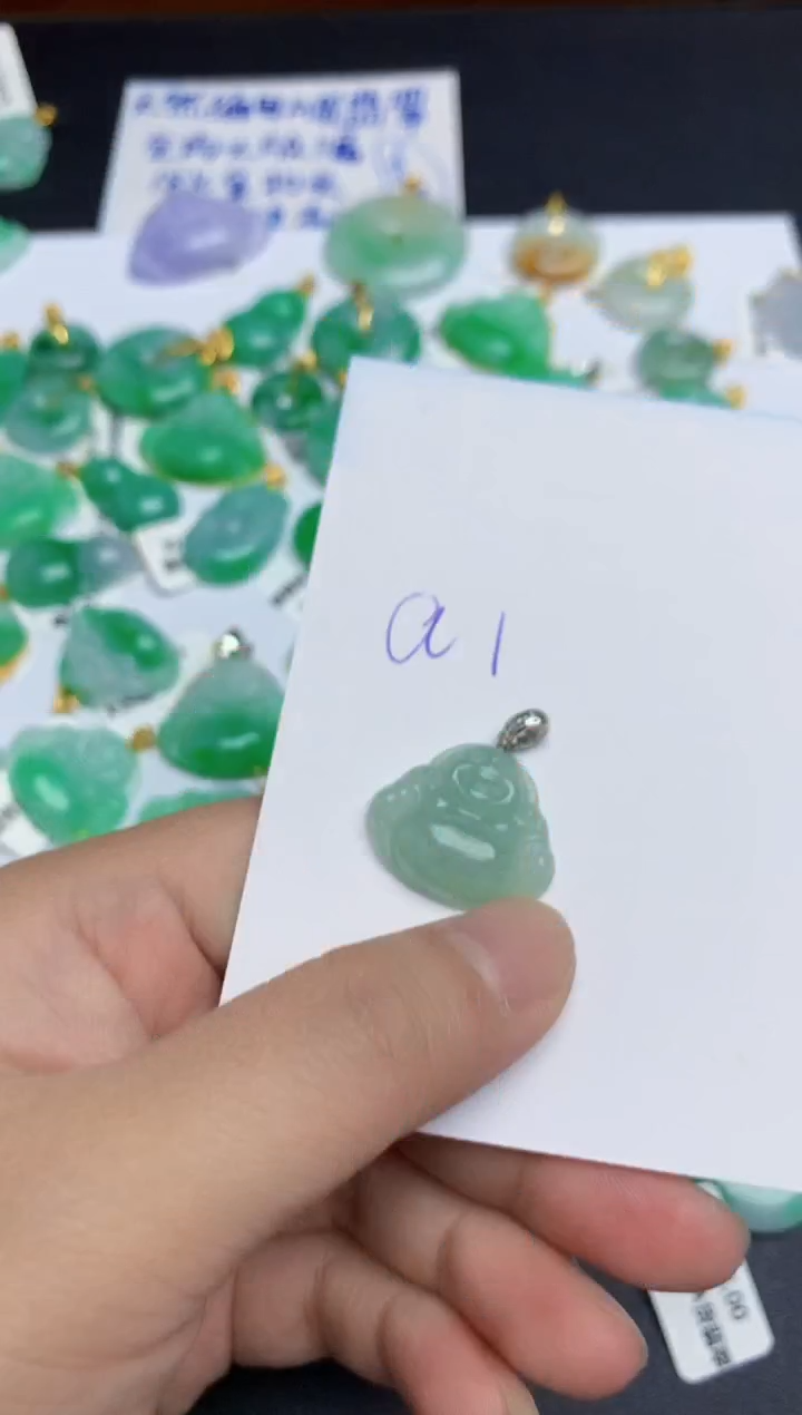 翡翠未镶嵌颈饰11111111