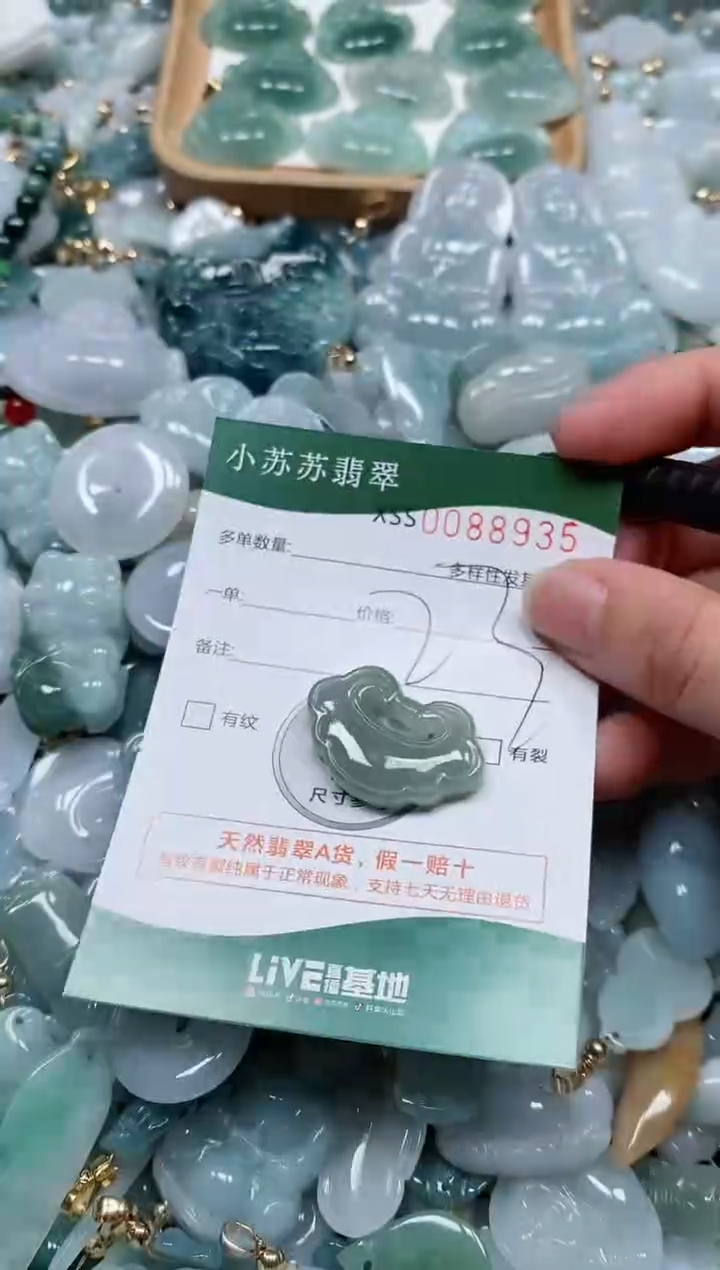 【闪购商品】翡翠颈饰未镶嵌闪购商品0088935