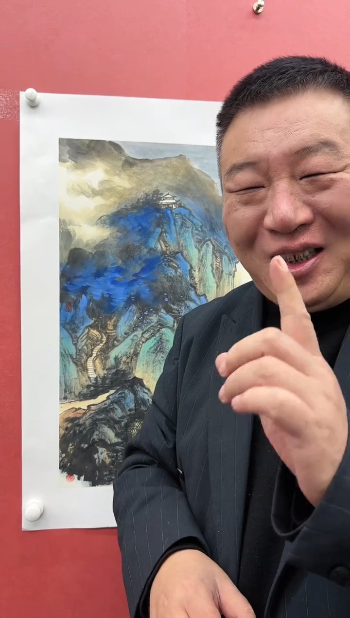 【闪购商品】绘画闫辉-2.7平尺-山水-纸片