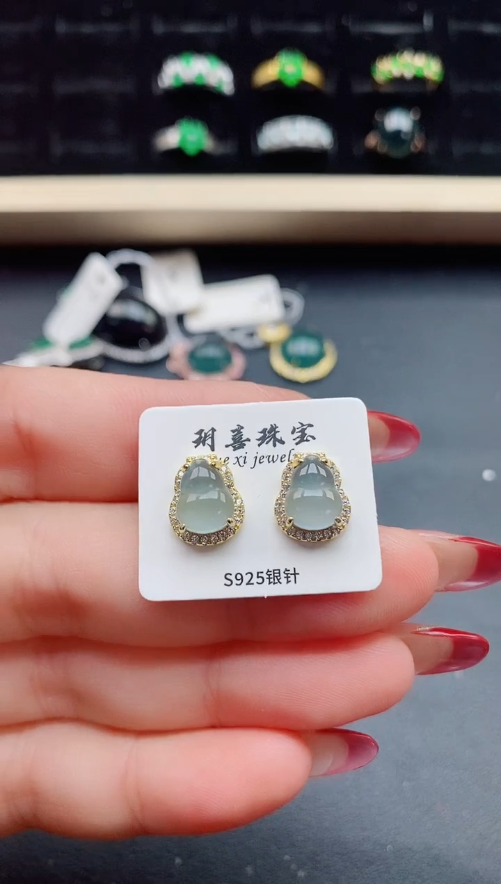 【闪购商品】翡翠戒指银S925镶嵌321321