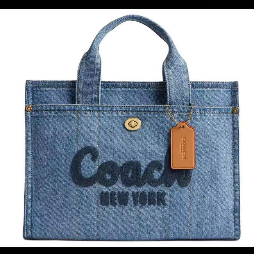 coach Cargo bolso 34牛仔大号托特包 CR657-B4IN  SD