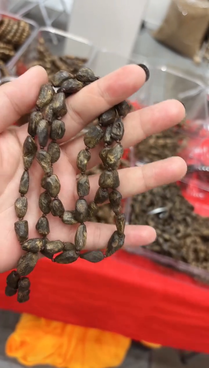 沉香手串海南莺歌绿奇楠随型乌身26g多圈沉水丁口多样性发货