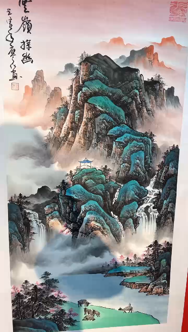 国画国画廖化老师国画作品