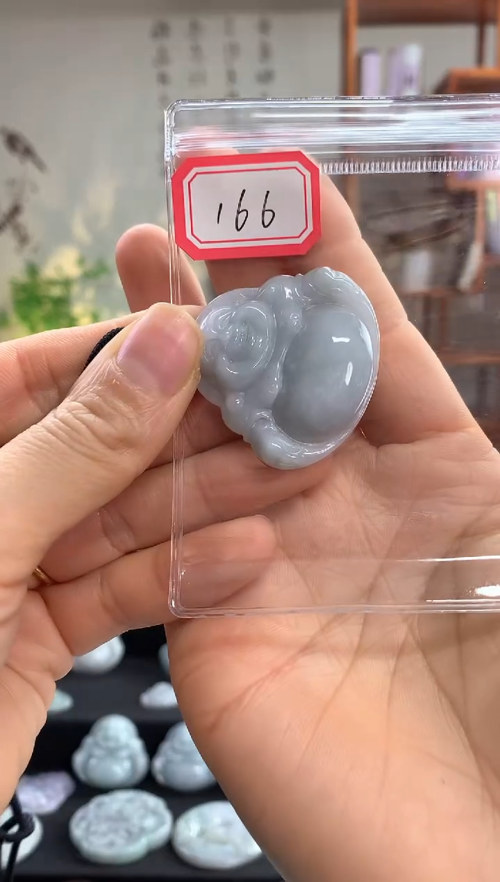 【闪购商品】翡翠颈饰未镶嵌佛公166