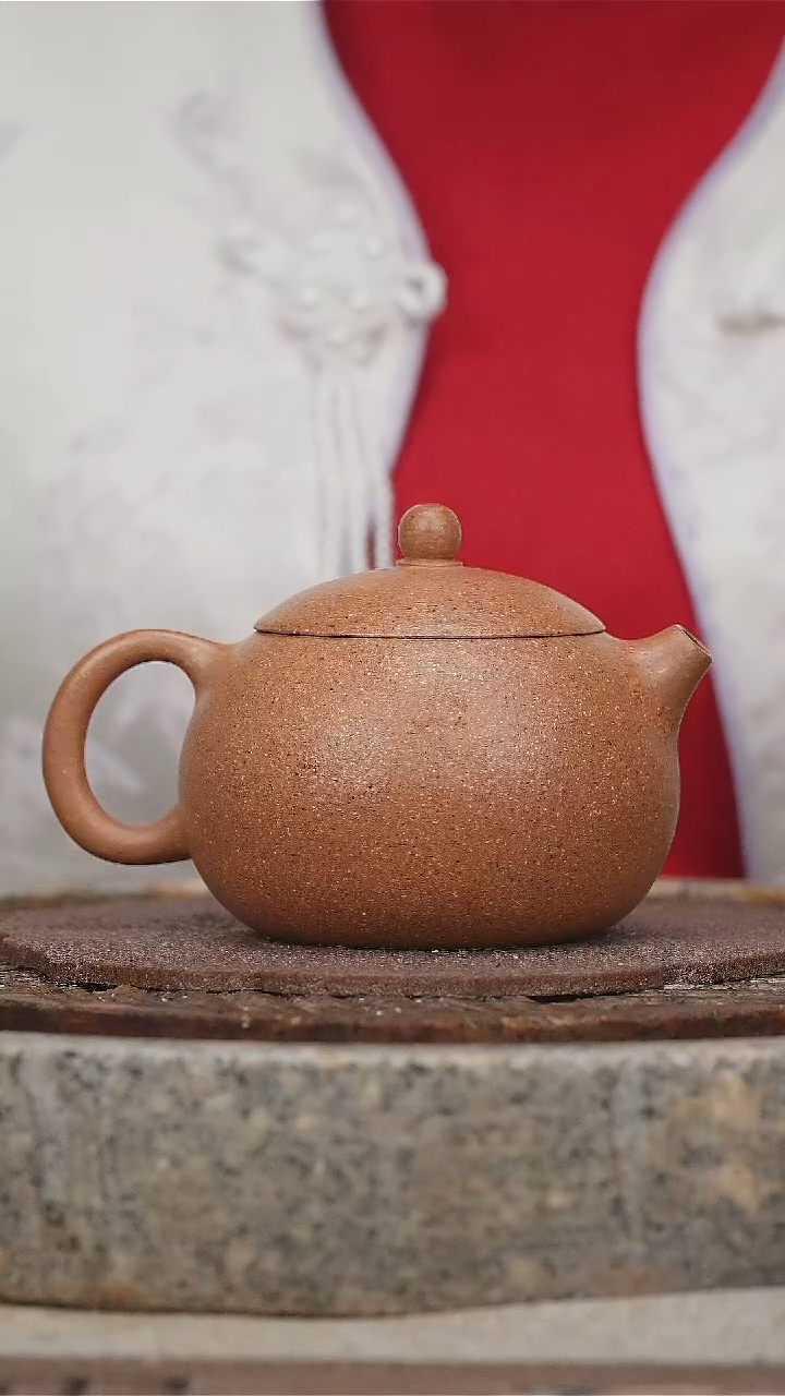 【闪购商品】紫砂茶壶葵黄段西施200cc