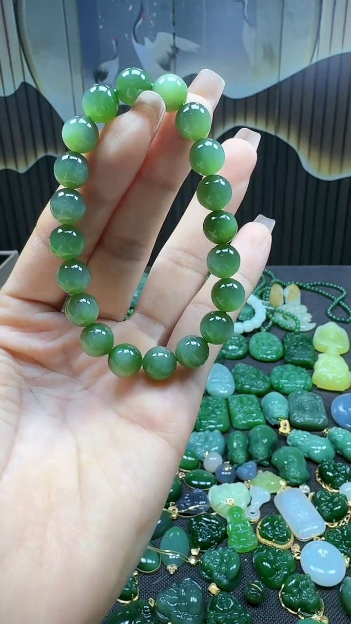 和田玉未镶嵌挂件10