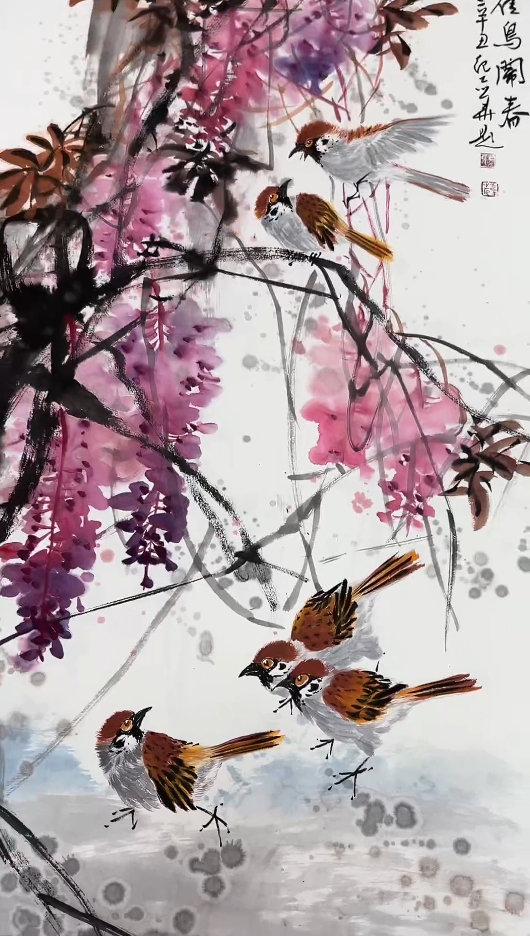 国画纪志华精品国画-12