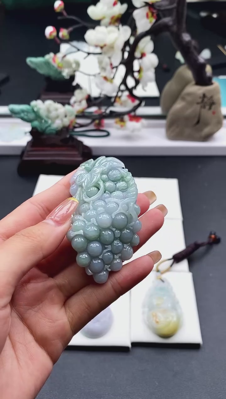 【闪购商品】翡翠颈饰未镶嵌天然缅甸A货翡翠