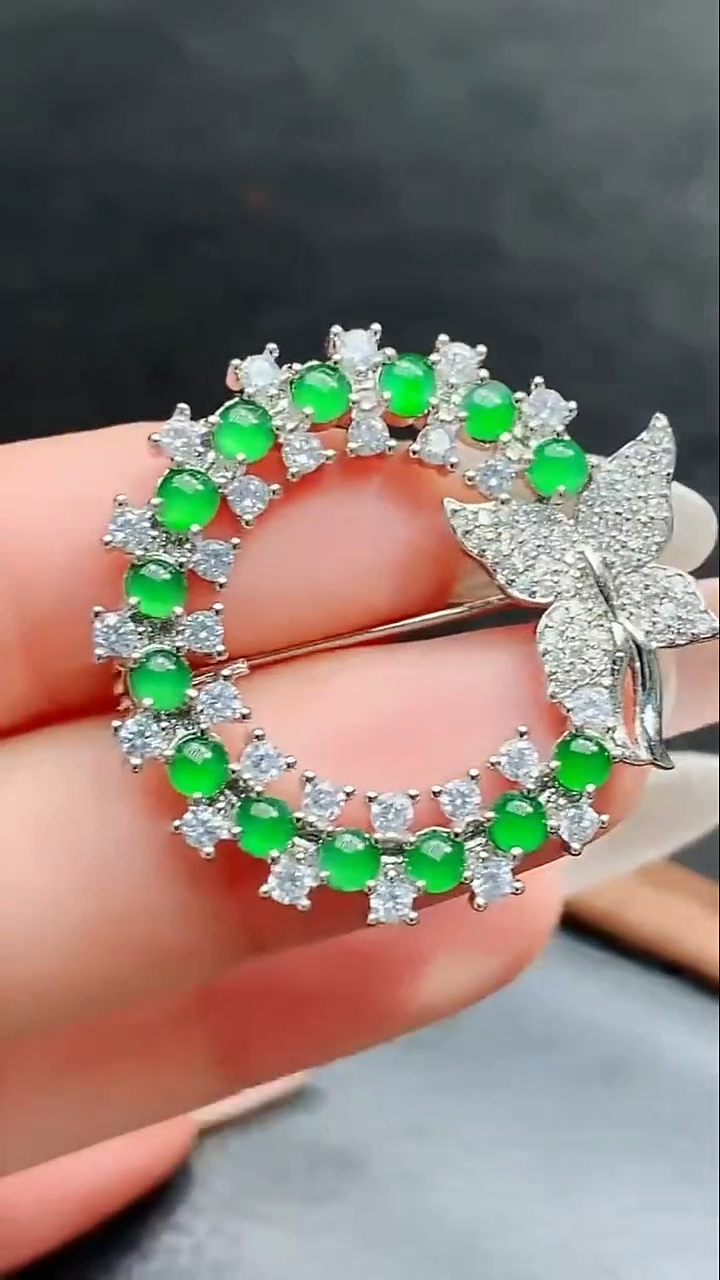 未镶嵌挂件翡翠天然翡翠