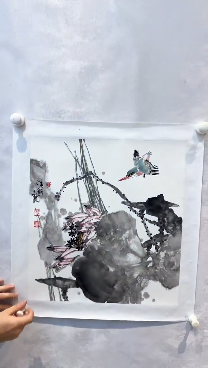 【闪购商品】纸本1炳山艺术——王维舒老师绘画作品