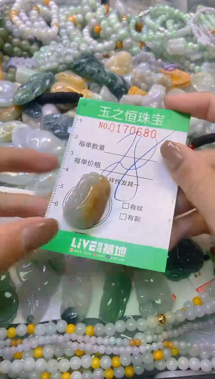 颈饰未镶嵌翡翠闪购0170680