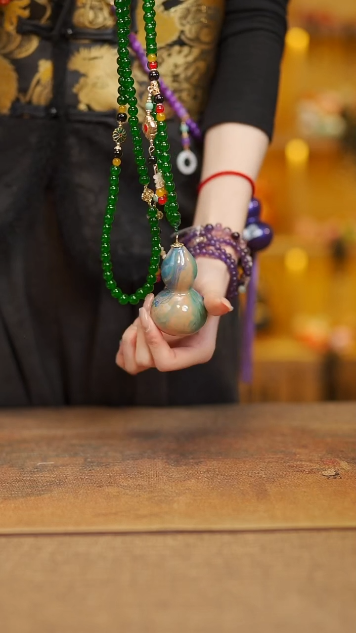 【闪购商品】735宴禾堂天然漆艺小葫芦138