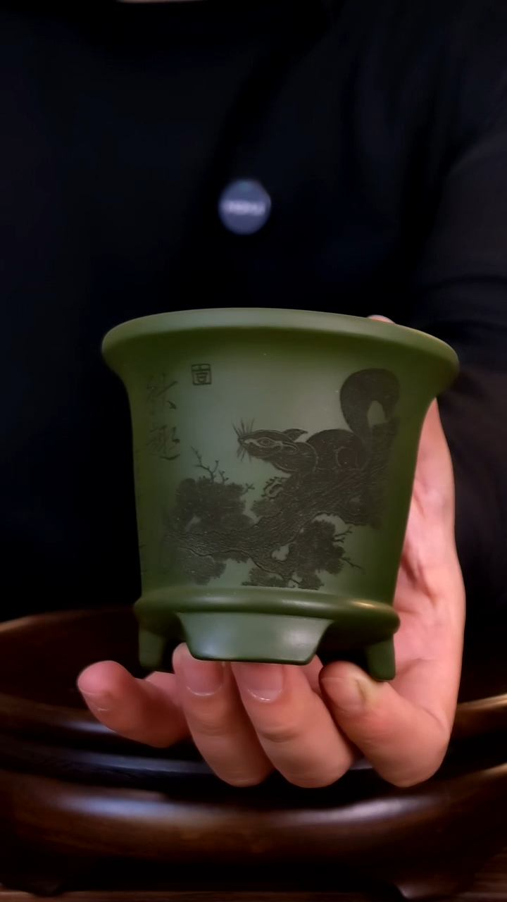 紫砂花盆紫砂花盆-内口8.5-7.5