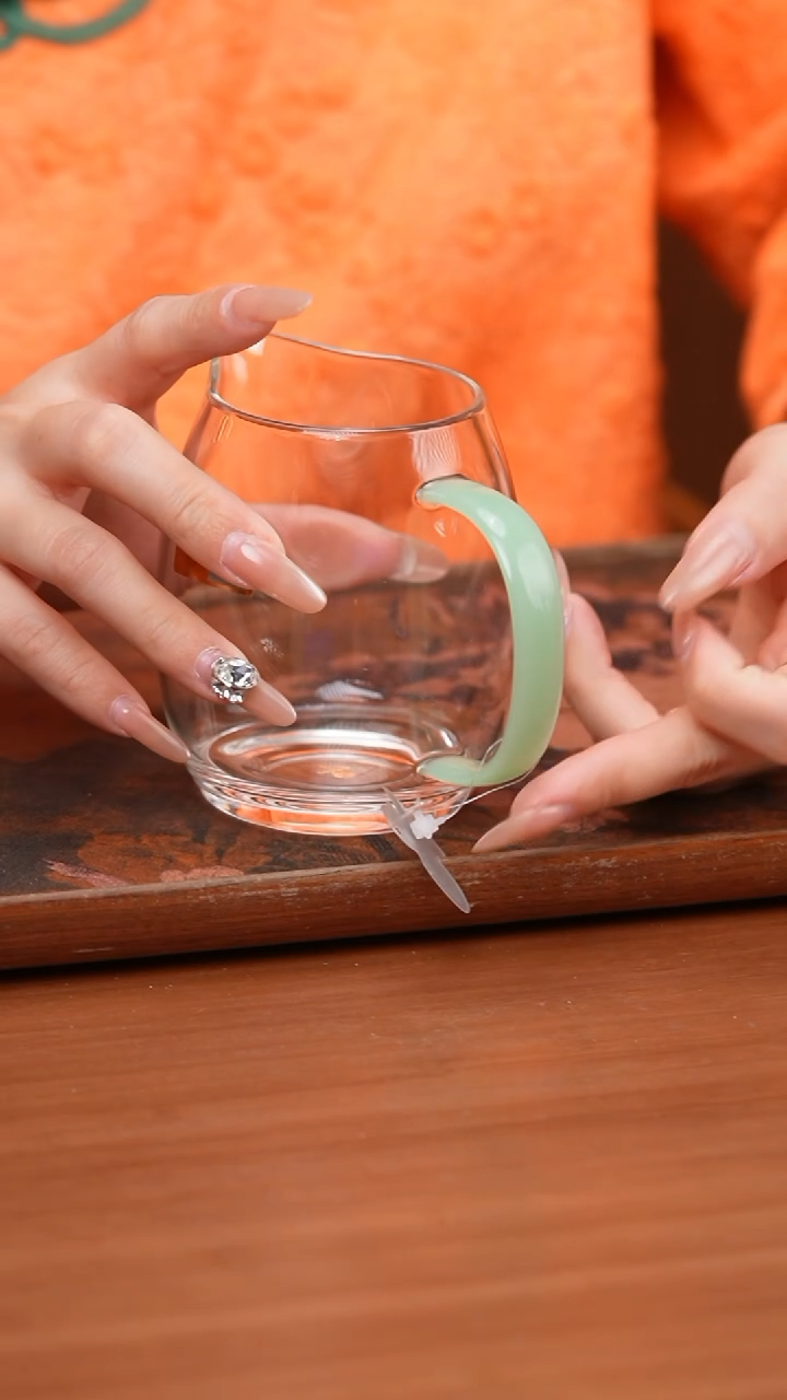 【闪购商品】禾器/晶彩澄然茶海/浅玉色