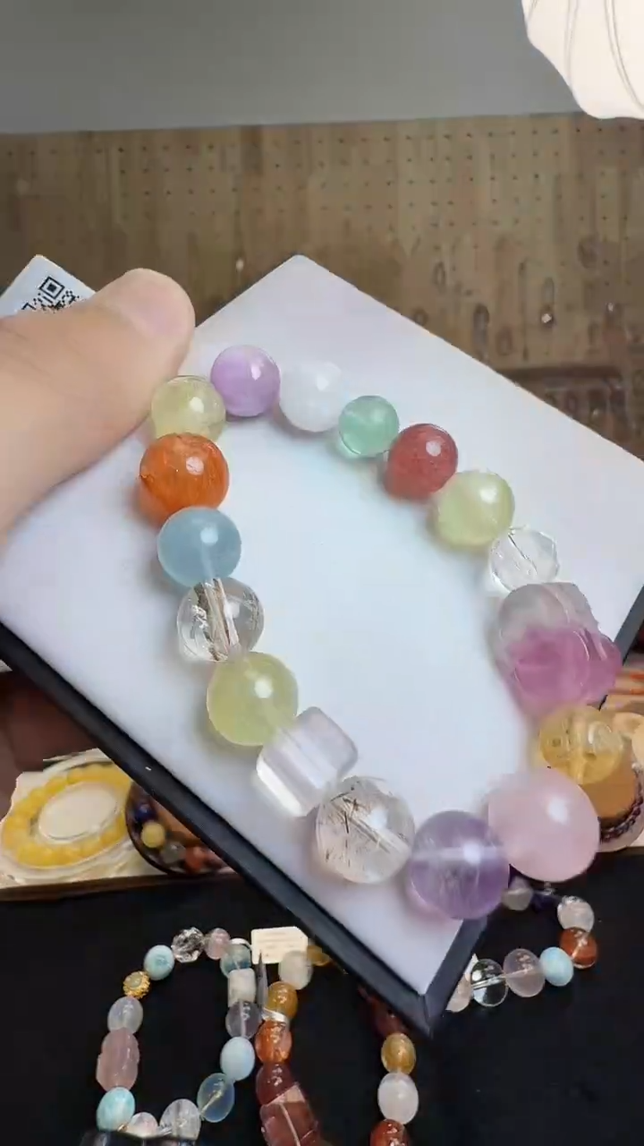 未镶嵌手链水晶村1680 约12mm