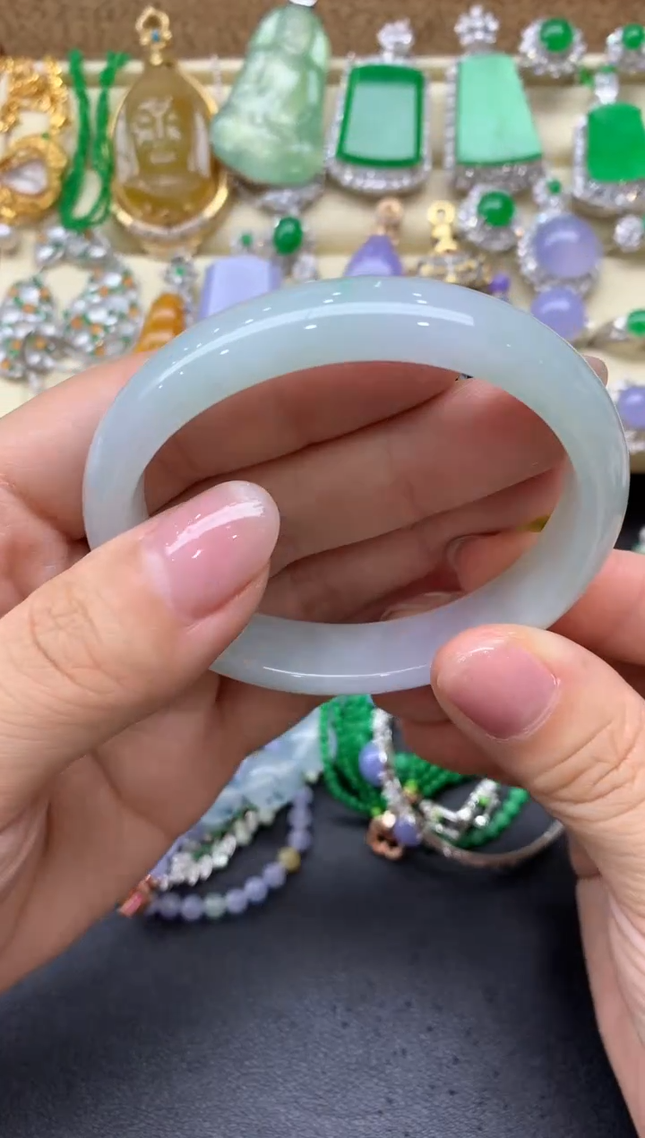 【闪购商品】翡翠手镯未镶嵌115中国好珍宝