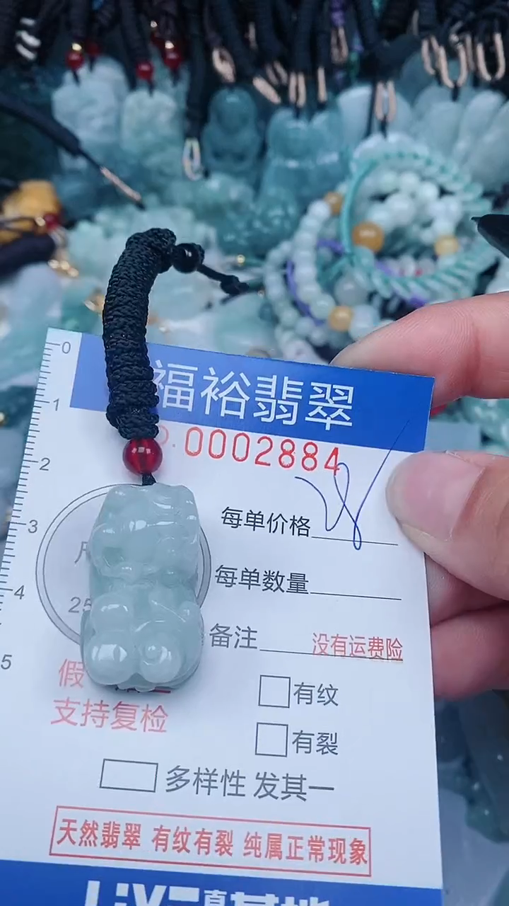 【闪购商品】翡翠颈饰未镶嵌...0002884