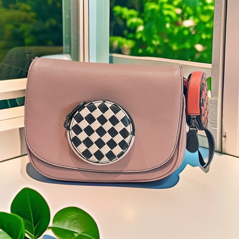 95新 BOTTEGA VENETA/葆蝶家 新款斜挎包1214 7263