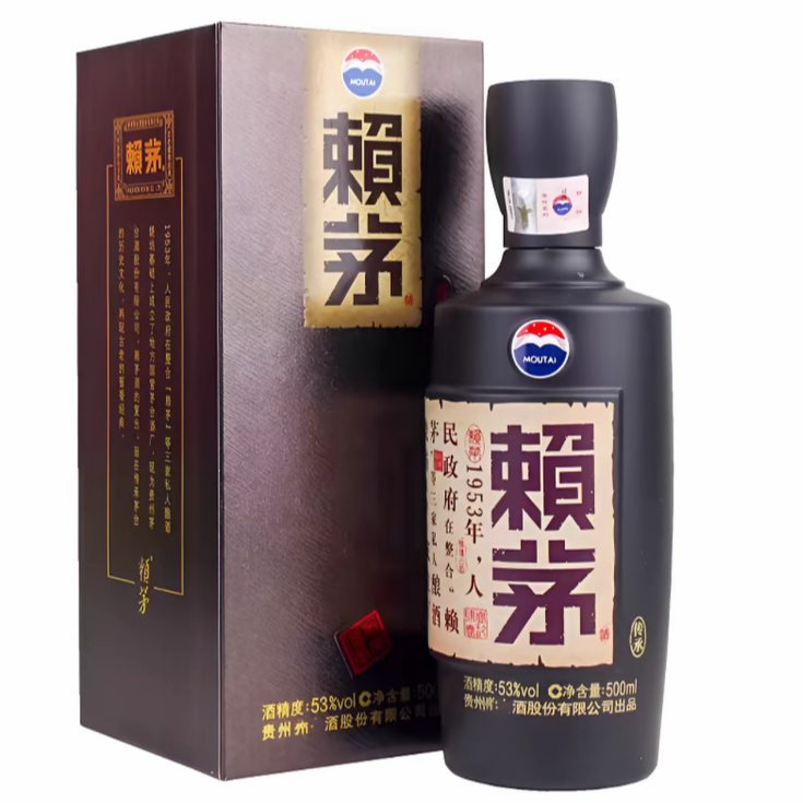 KWEICHOW MOUTAI/贵州茅台赖茅传承棕纯正粮食白酒53%Vol500ml