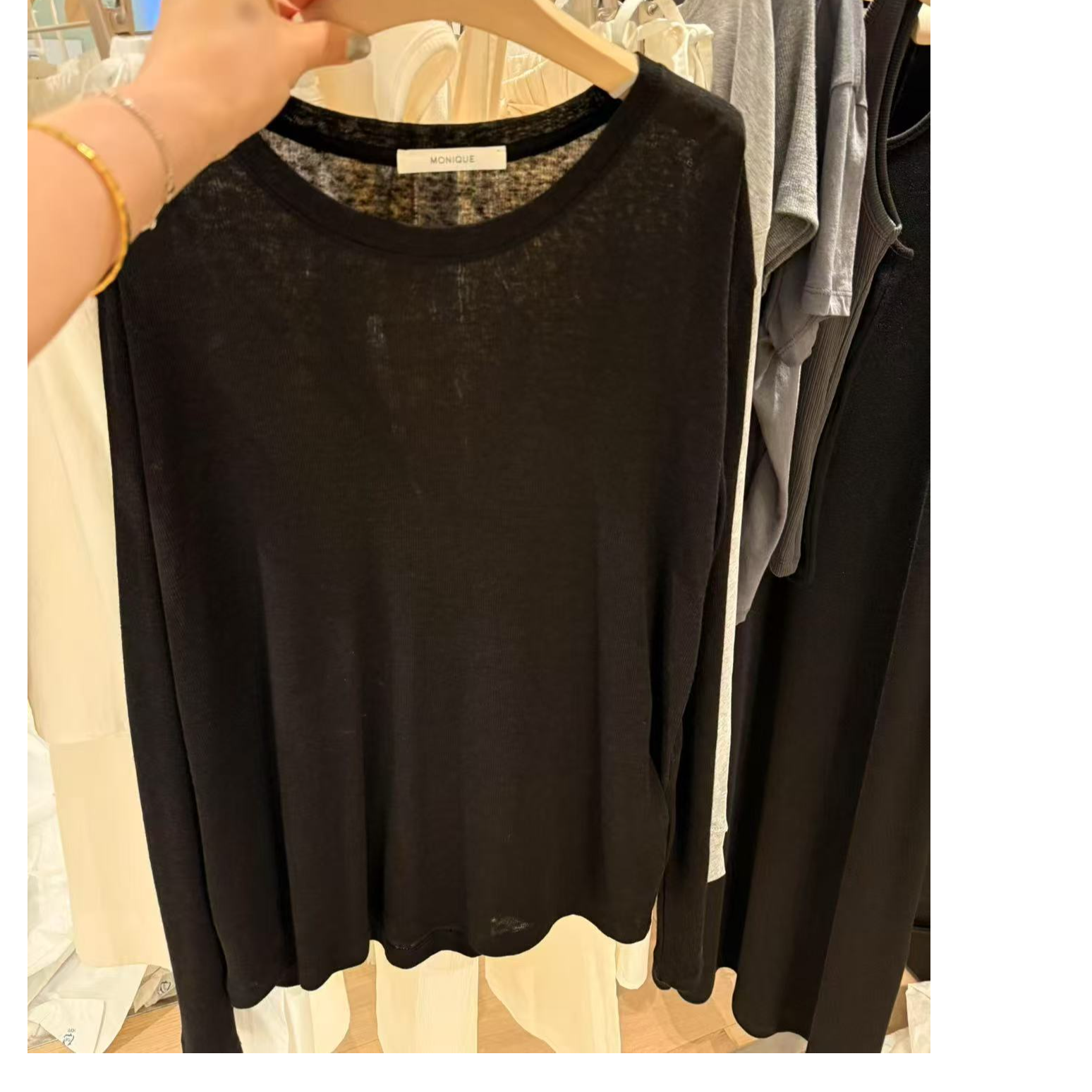 东大门mo长袖T恤/NO退换