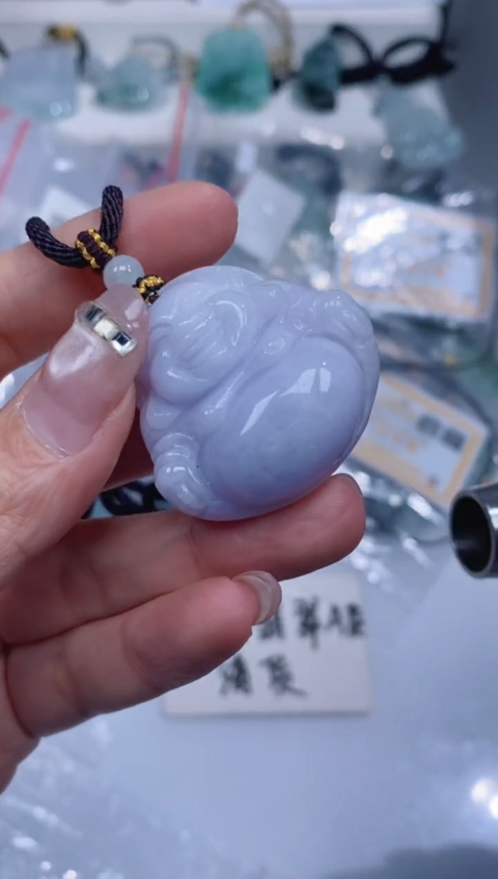 颈饰未镶嵌翡翠吊坠