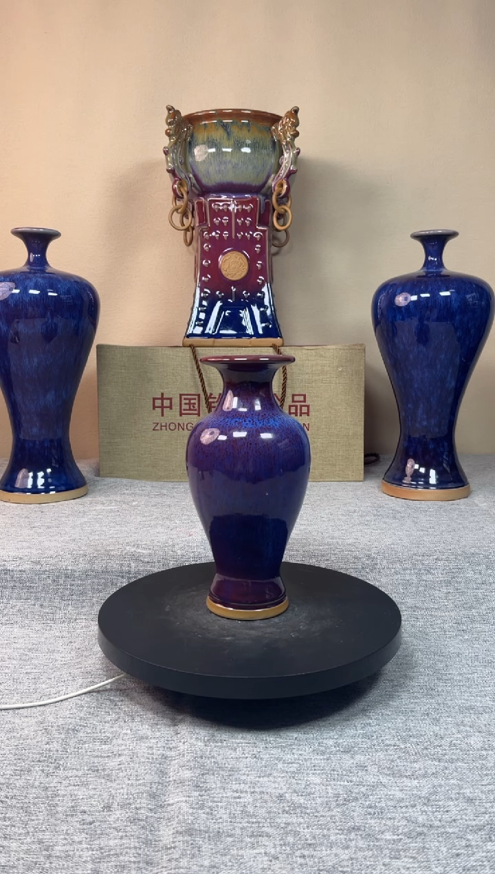 摆件神垕钧瓷收藏工艺品