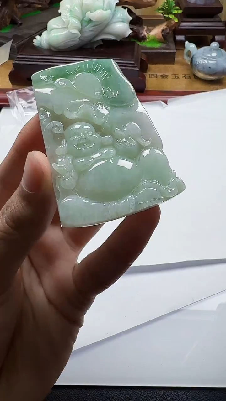 吊坠(不含链)未镶嵌翡翠1