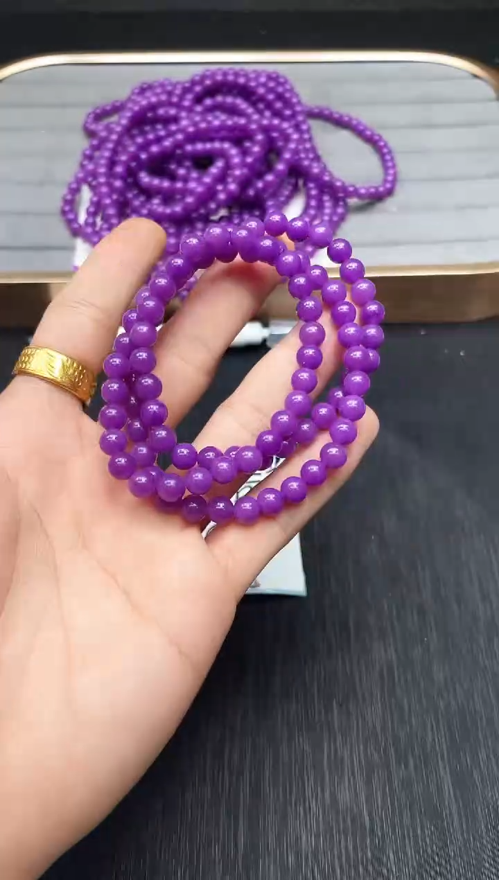 所见即所得 095紫罗兰三圈6mm