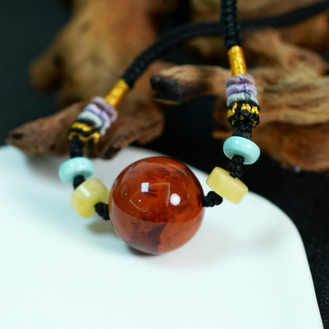【老爸评测专属】南红锁骨链 AK073001