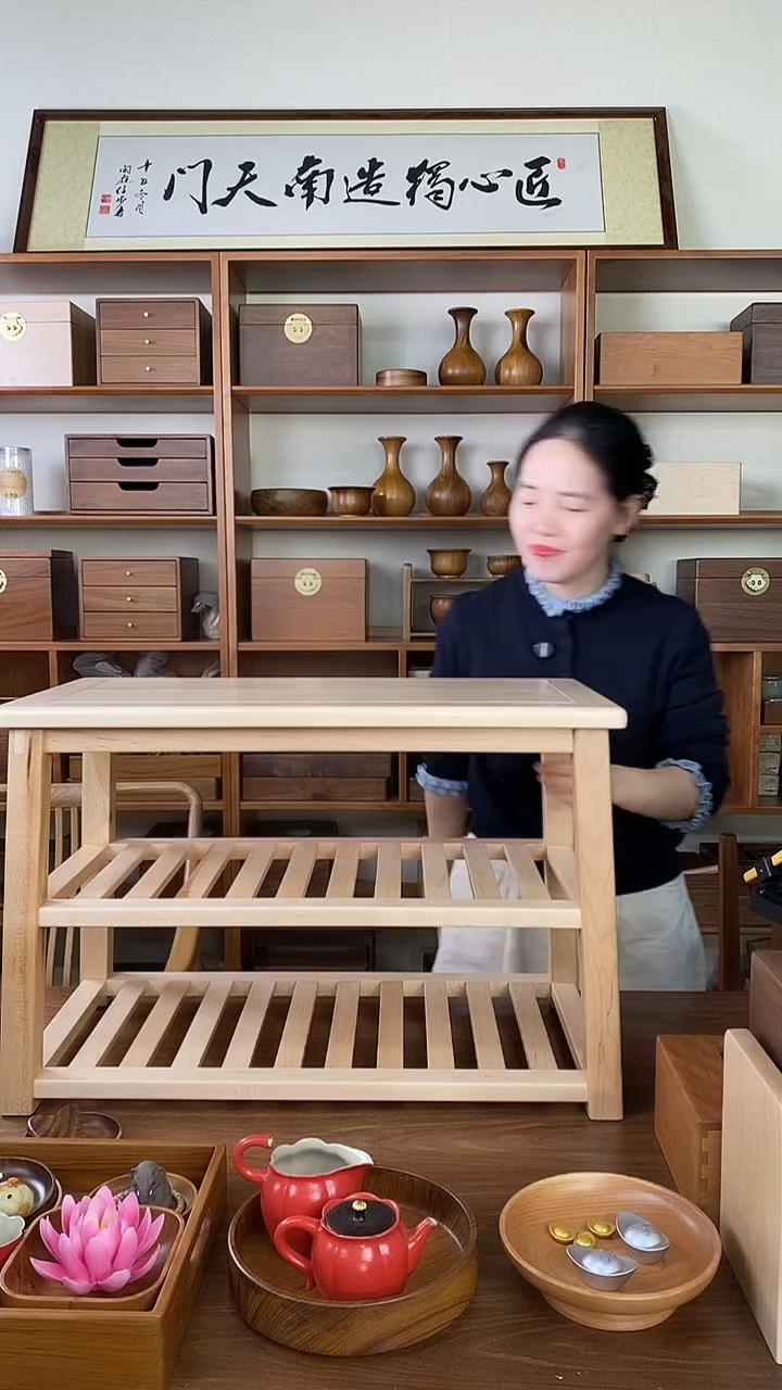 木68硬枫木换鞋凳1个