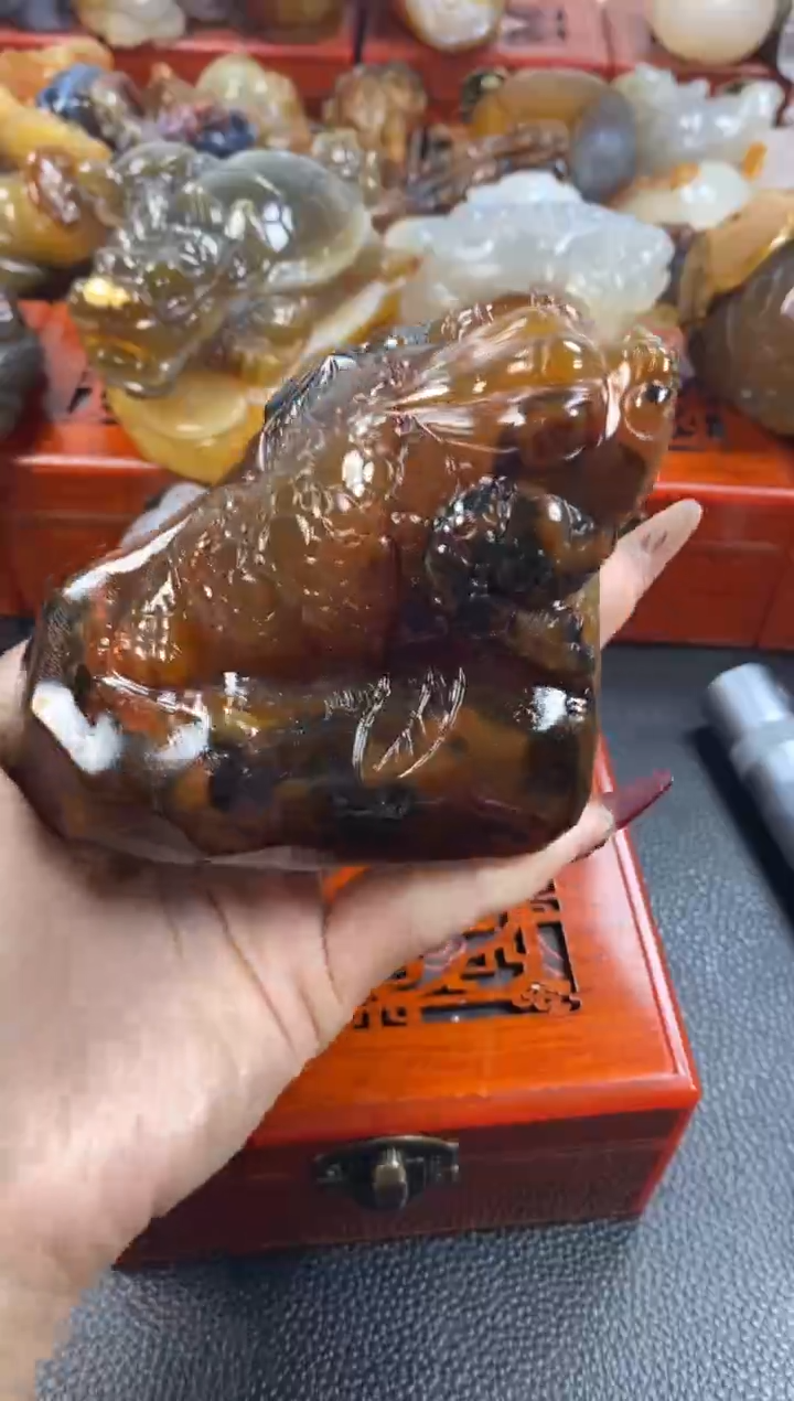 【闪购商品】玛瑙/玉髓手把未镶嵌1