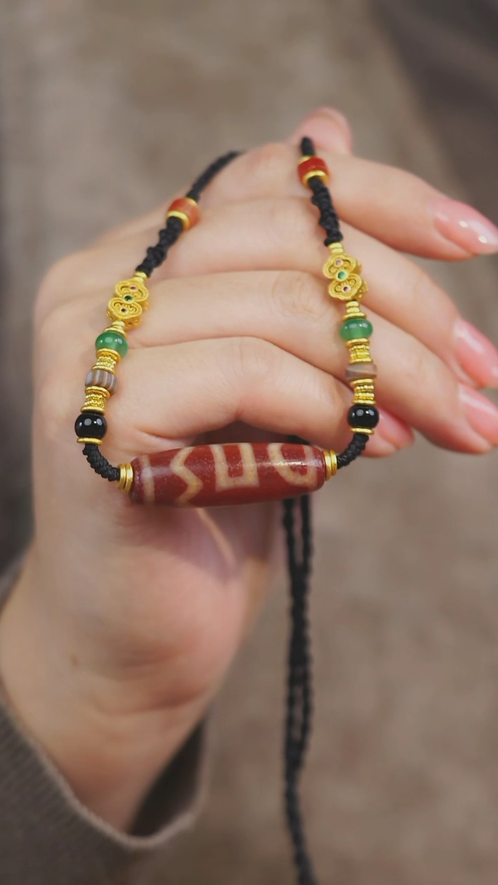 【闪购商品】玛瑙/玉髓项链未镶嵌多样性发其一