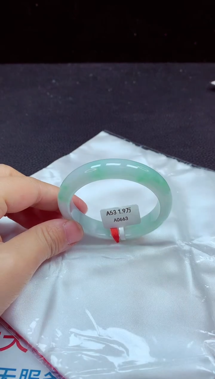 【闪购商品】翡翠手镯（圆镯）未镶嵌手镯53
