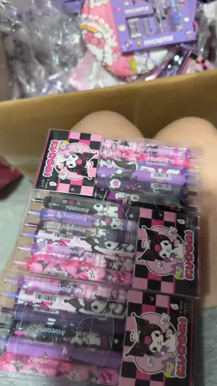 库洛米 按动笔 三盒