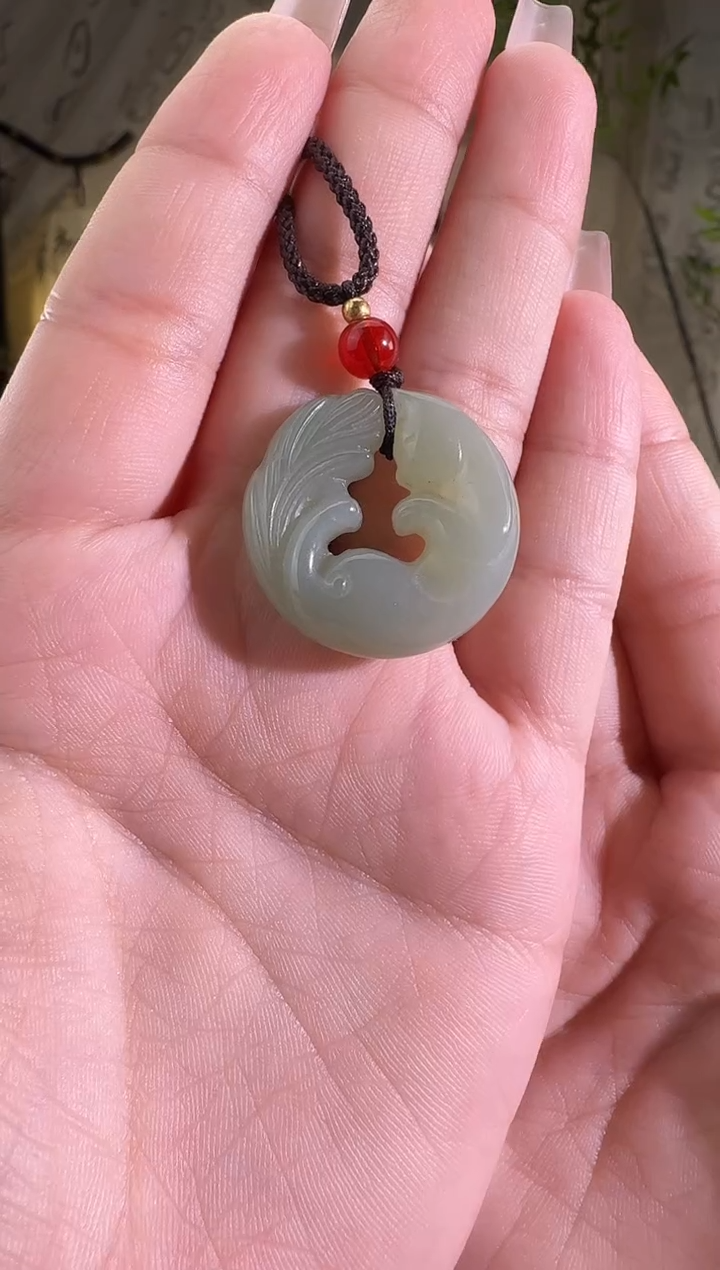 【闪购商品】和田玉未镶嵌颈饰九尾狐