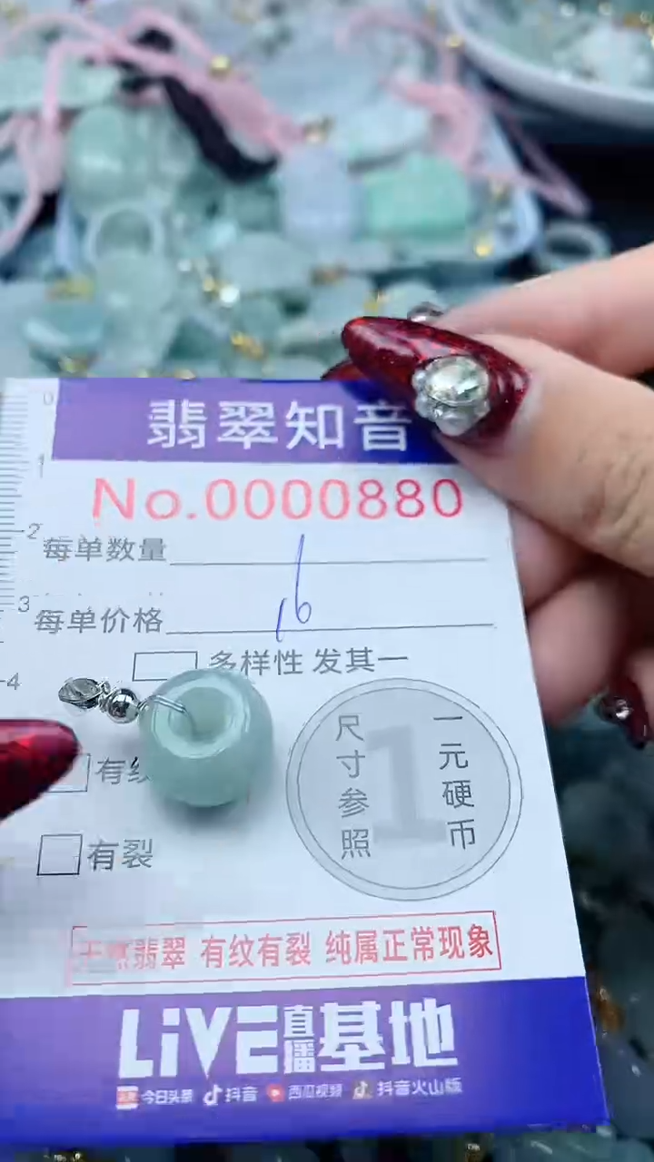 颈饰未镶嵌翡翠880