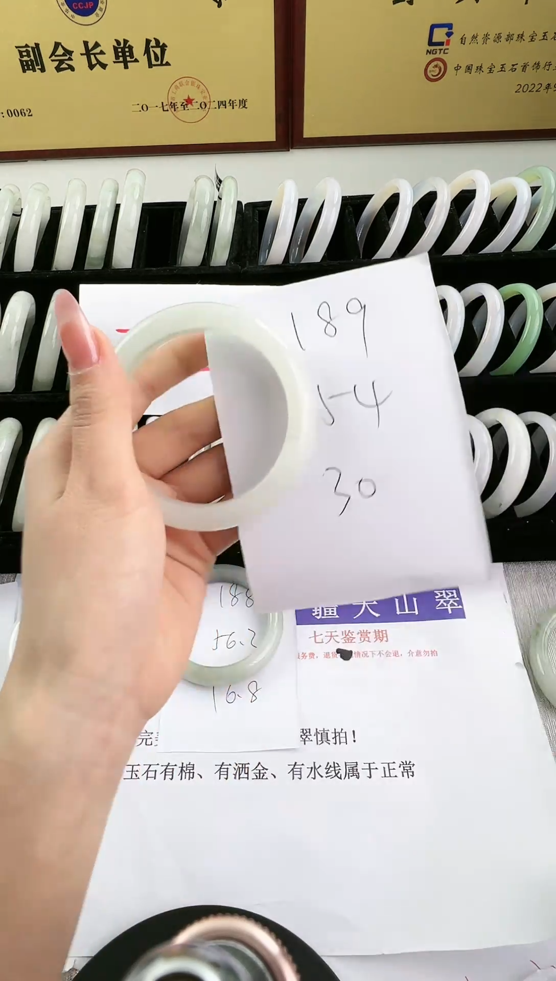 未镶嵌手镯石英质玉189