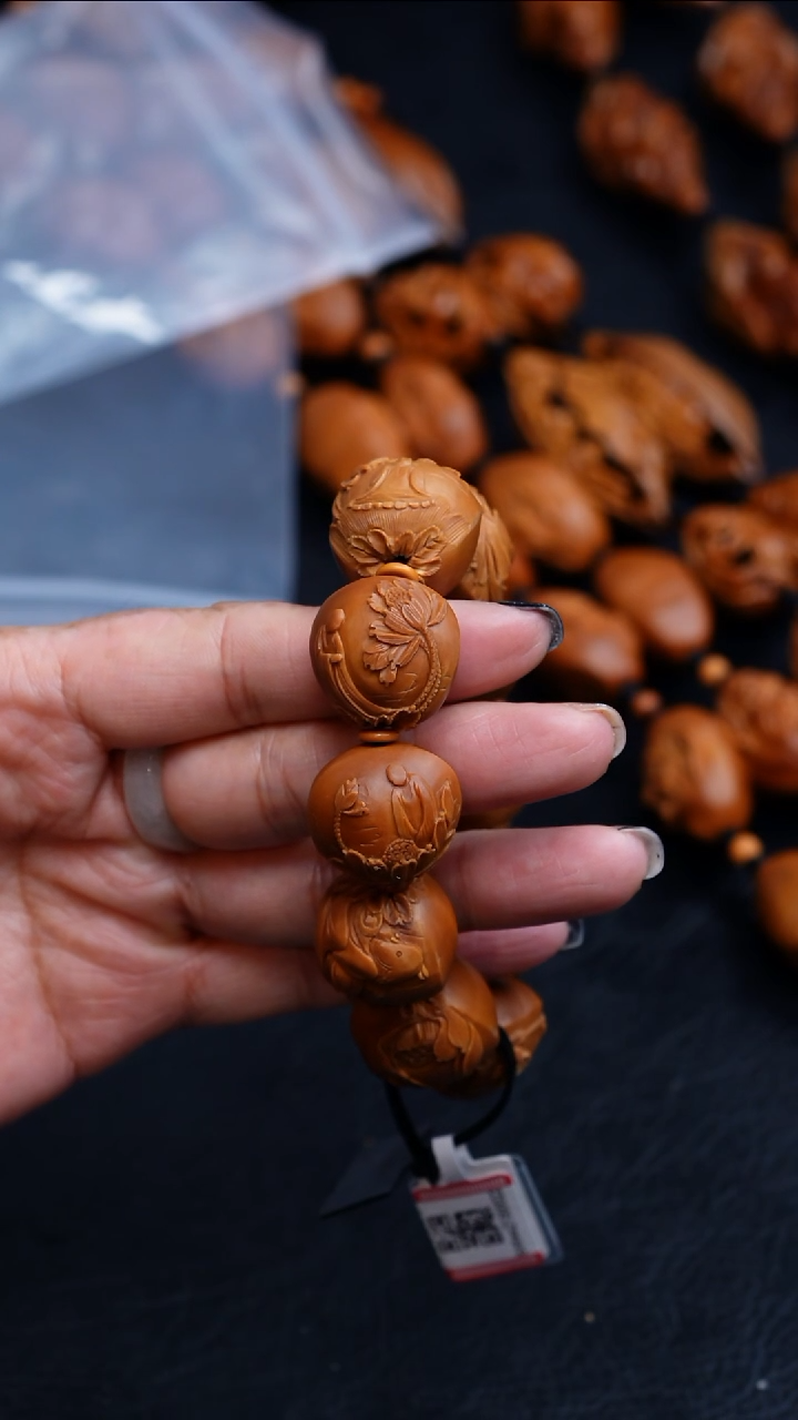 【闪购商品】橄榄核手串/手链22铁核无相佛