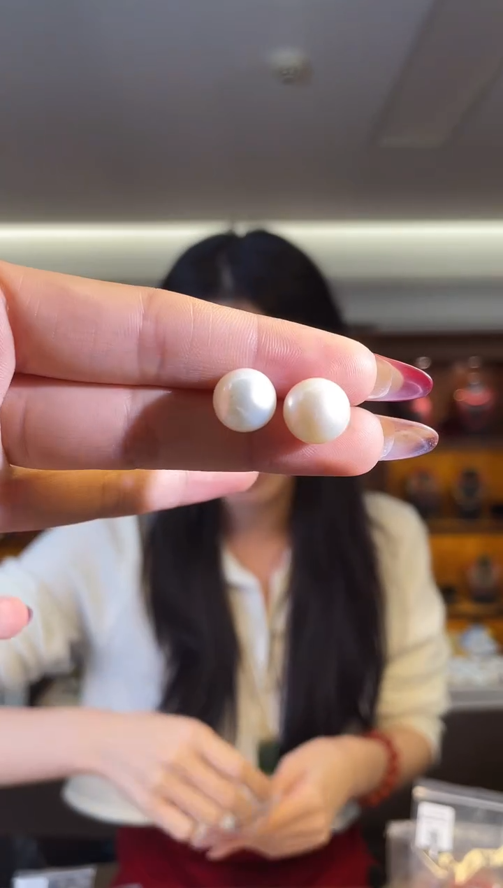 未镶嵌耳饰淡水珍珠（多样性发一件）