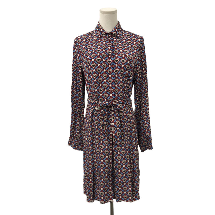 95新 MaxMara 妃鱼/麦丝玛拉/粘胶纤维/连衣裙/95新/Z722
