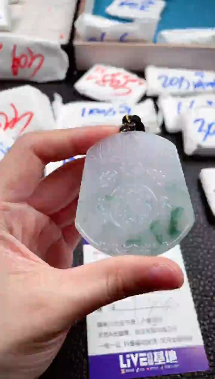 翡翠未镶嵌颈饰00013088