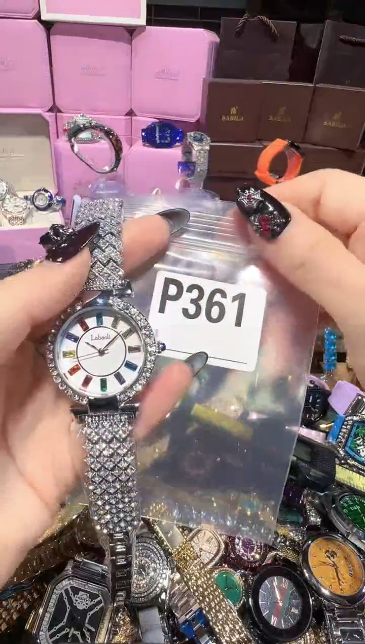 石英机芯不锈钢不锈钢直播定闪专用