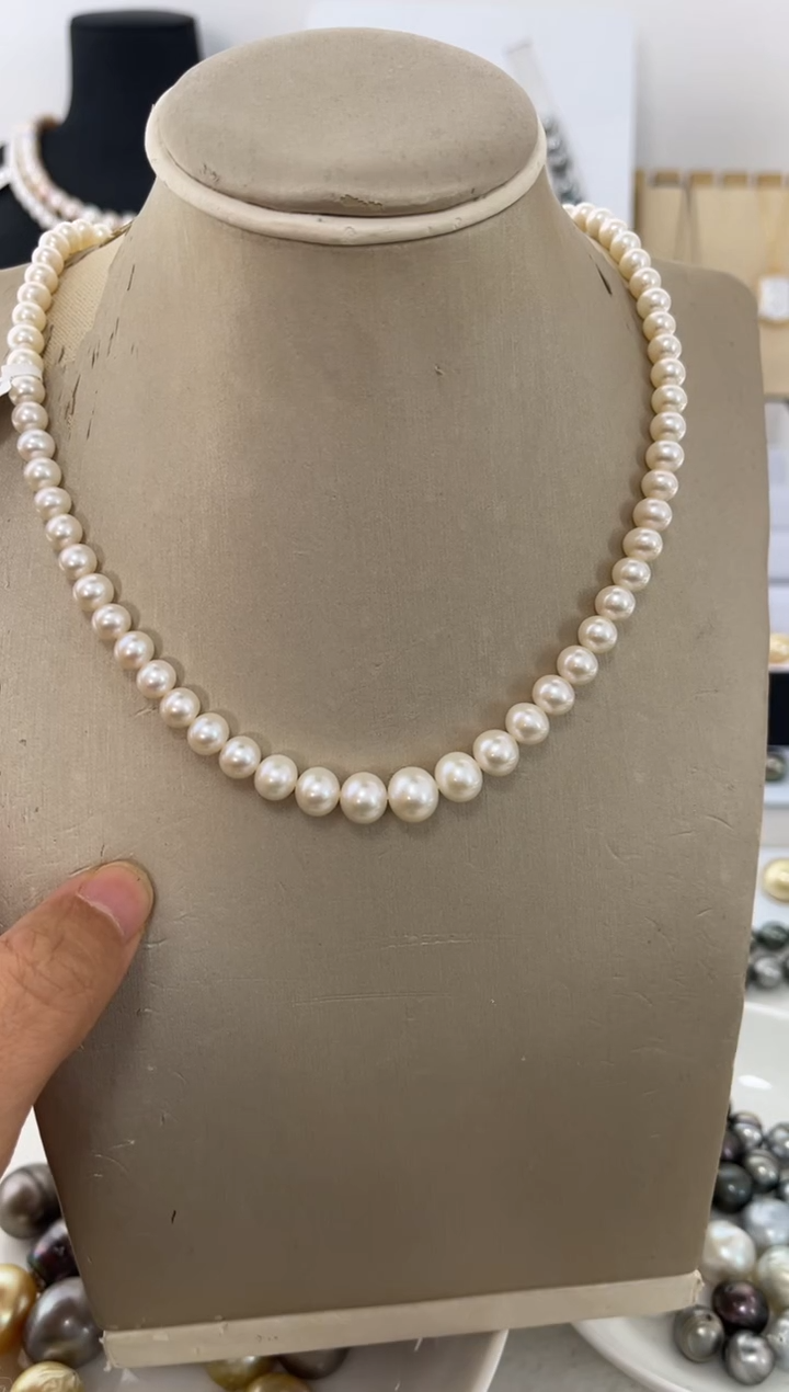 【闪购商品】淡水珍珠项链未镶嵌淡水珍珠项链