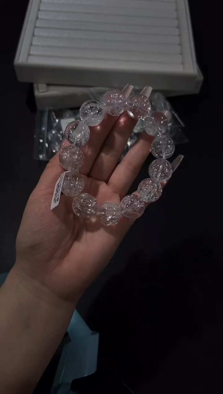 未镶嵌手串水晶3s多样性发其一【1条】默认微瑕18mm