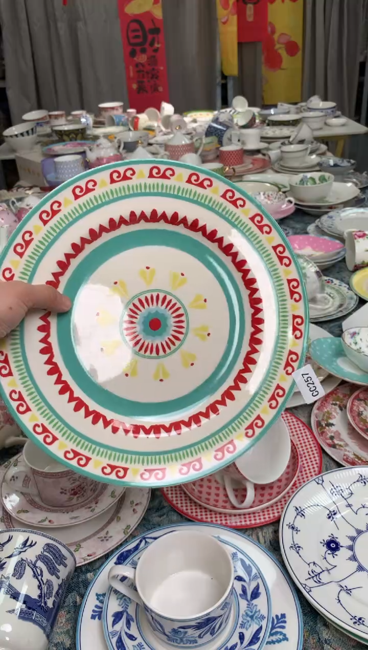 【闪购商品】瓷片陶瓷原单CC257餐具1个大