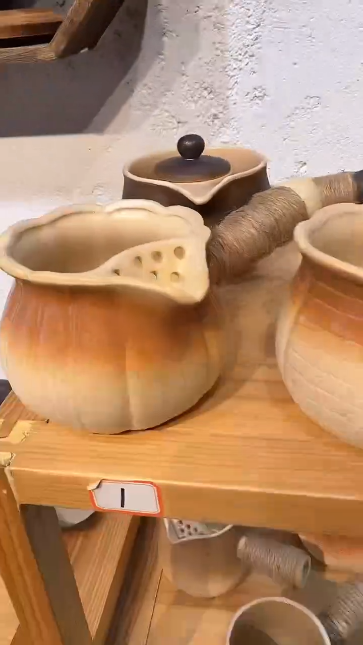 【闪购商品】800ml南瓜竖纹罐罐壶罐罐壶