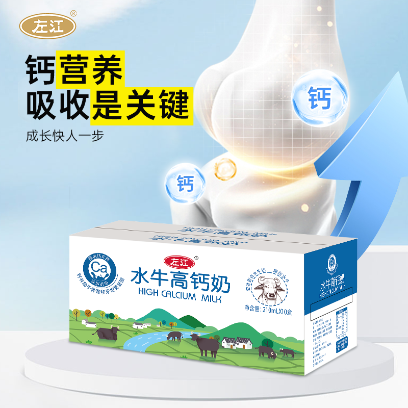 高钙水牛奶调制奶香浓郁整箱成人学生青少年儿童成长营养早餐奶