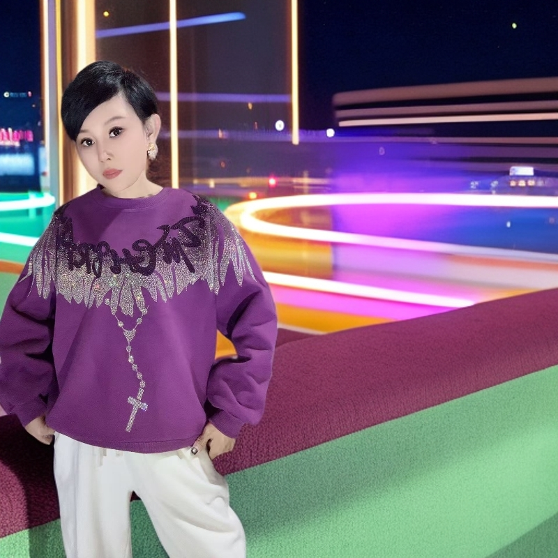 新款重工烫钻春款潮牌卫衣