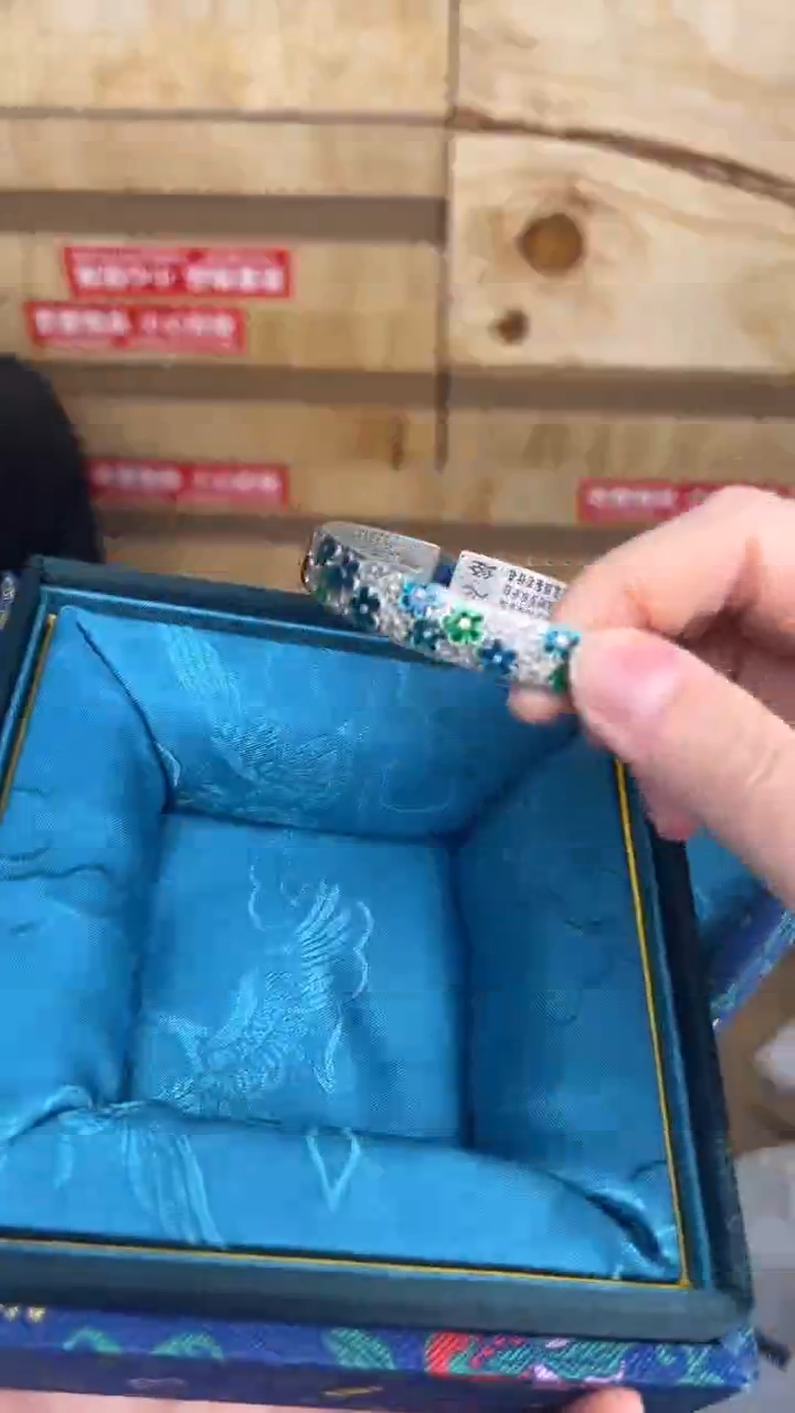 品茗文玩阁银手镯链接@@SP352