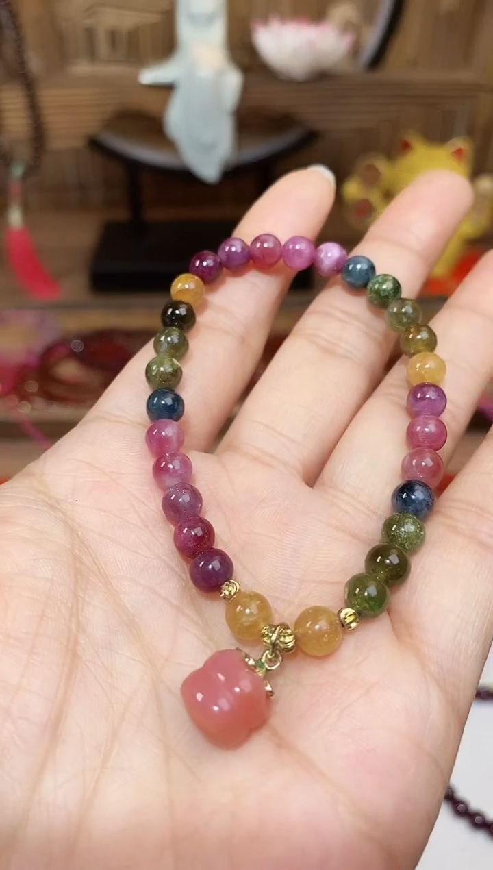 【闪购商品】碧玺手链未镶嵌碧玺610